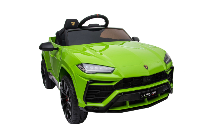 Masinuta electrica Lamborghini Urus, 12V, roti cauciuc EVA, scaun piele ecologica, verde [12]