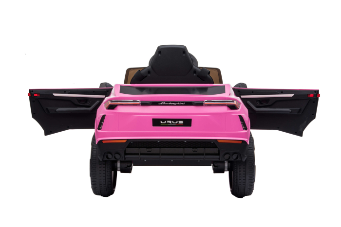 Masinuta electrica Lamborghini Urus, 12V, roti cauciuc EVA, scaun piele ecologica, roz [11]