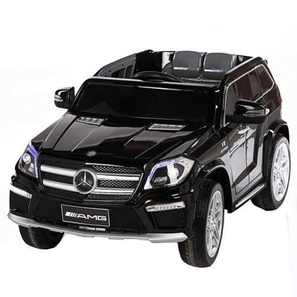 Masinuta electrica Premier Mercedes GL63, 12V, roti cauciuc EVA, scaun piele ecologica, negru [2]