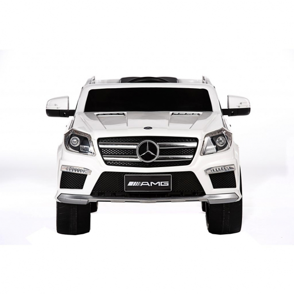 Masinuta electrica Premier Mercedes GL63, 12V, roti cauciuc EVA, scaun piele ecologica, alb [2]