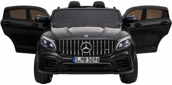 Masinuta electrica 4x4 Premier Mercedes GLC 63S Maxi, 12V, roti cauciuc EVA, scaun piele ecologica, negru [7]
