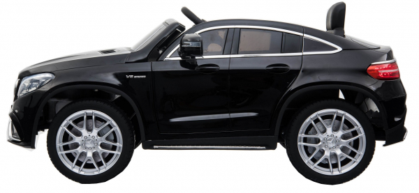 Masinuta electrica Premier Mercedes GLE 63 Coupe, 12V, roti cauciuc EVA, scaun piele ecologica, neagra [3]