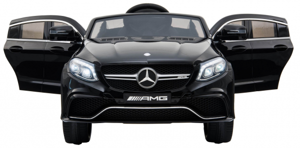 Masinuta electrica Premier Mercedes GLE 63 Coupe, 12V, roti cauciuc EVA, scaun piele ecologica, neagra [5]