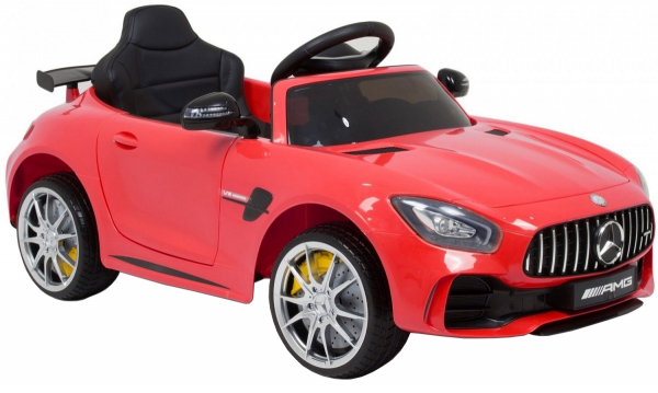 Masinuta electrica Premier Mercedes GT-R, 12V, roti cauciuc EVA, scaun piele ecologica, rosu [6]