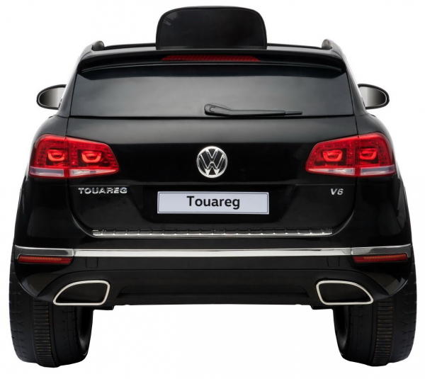 Masinuta electrica Premier Volkswagen Touareg, 12V, roti cauciuc EVA, scaun piele ecologica, negru [10]