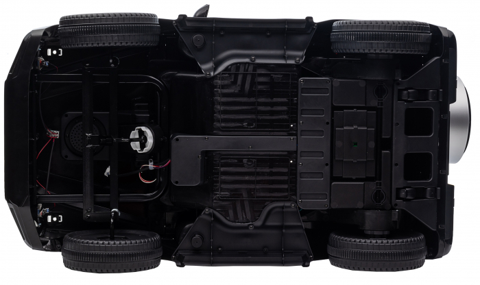 Masinuta electrica Premier 4x4 Mercedes G500, 12V, roti cauciuc EVA, scaun piele ecologica, negru [41]