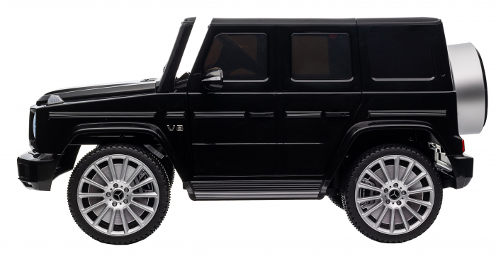 Masinuta electrica Premier 4x4 Mercedes G500, 12V, roti cauciuc EVA, scaun piele ecologica, negru [7]