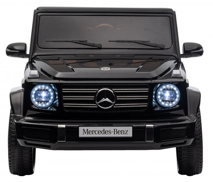 Masinuta electrica Premier 4x4 Mercedes G500, 12V, roti cauciuc EVA, scaun piele ecologica, negru [3]