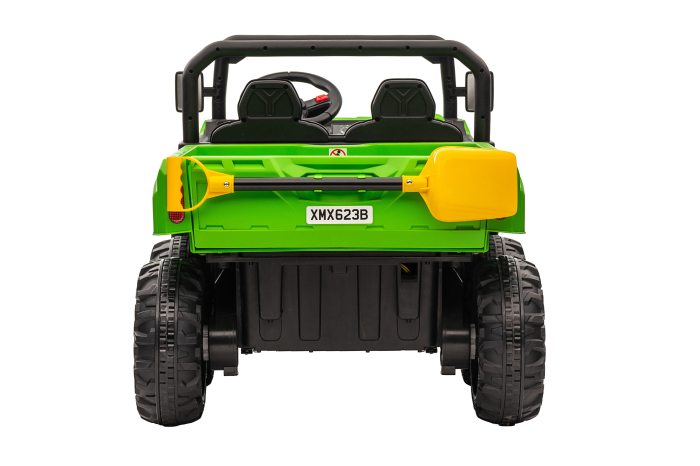 Buggy electric 4x4 Premier Terra, 24V, roti cauciuc EVA, scaun piele ecologica, verde [7]