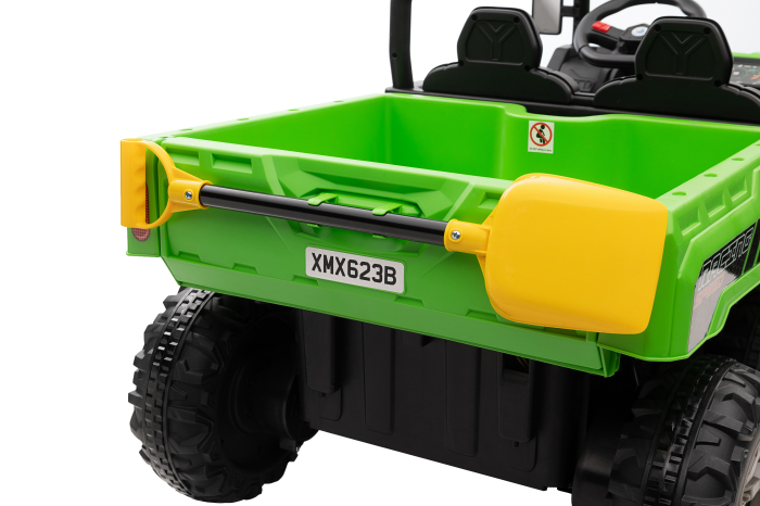 Buggy electric 4x4 Premier Terra, 24V, roti cauciuc EVA, scaun piele ecologica, verde [19]