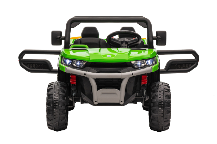 Buggy electric 4x4 Premier Terra, 24V, roti cauciuc EVA, scaun piele ecologica, verde [9]