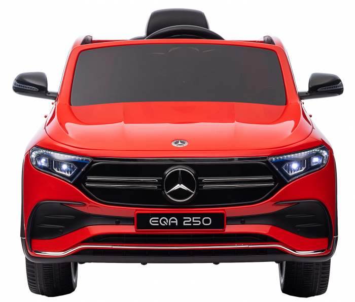Masinuta electrica Premier 4x4 Mercedes EQA 250, 12V, roti cauciuc EVA, scaun piele ecologica, rosu [3]