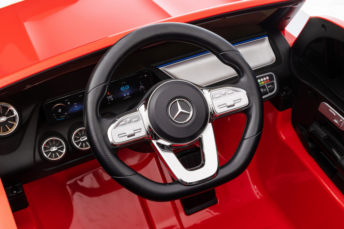 Masinuta electrica Premier 4x4 Mercedes EQA 250, 12V, roti cauciuc EVA, scaun piele ecologica, rosu [33]