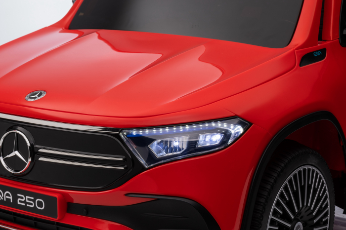 Masinuta electrica Premier 4x4 Mercedes EQA 250, 12V, roti cauciuc EVA, scaun piele ecologica, rosu [37]