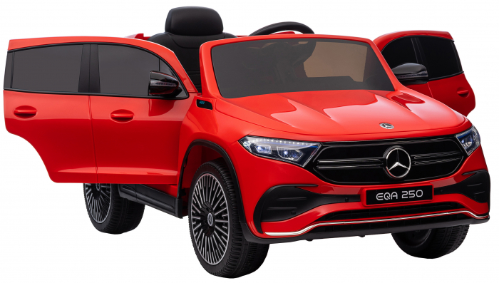 Masinuta electrica Premier 4x4 Mercedes EQA 250, 12V, roti cauciuc EVA, scaun piele ecologica, rosu [22]