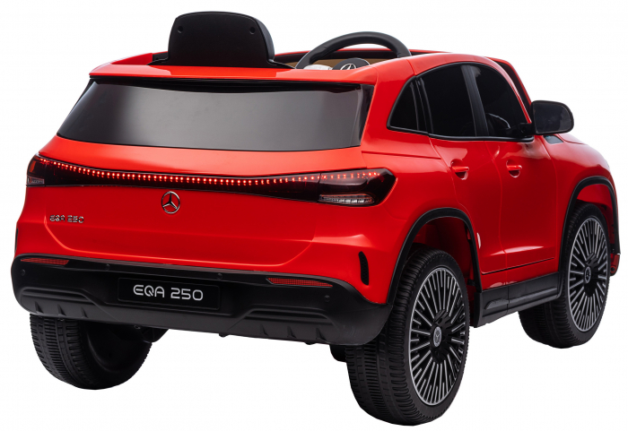 Masinuta electrica Premier 4x4 Mercedes EQA 250, 12V, roti cauciuc EVA, scaun piele ecologica, rosu [9]