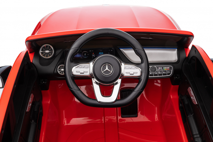 Masinuta electrica Premier 4x4 Mercedes EQA 250, 12V, roti cauciuc EVA, scaun piele ecologica, rosu [34]