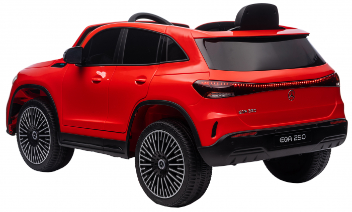 Masinuta electrica Premier 4x4 Mercedes EQA 250, 12V, roti cauciuc EVA, scaun piele ecologica, rosu [6]