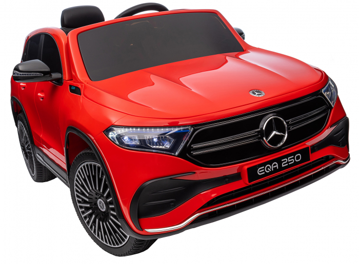Masinuta electrica Premier 4x4 Mercedes EQA 250, 12V, roti cauciuc EVA, scaun piele ecologica, rosu [32]