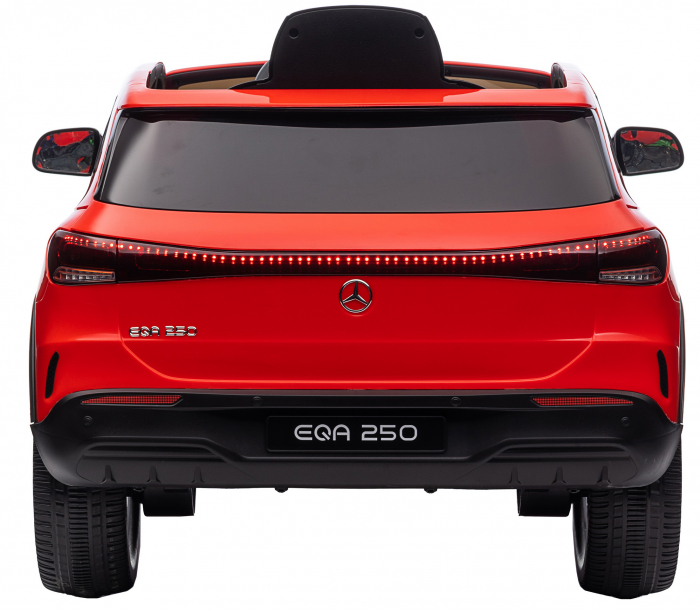 Masinuta electrica Premier 4x4 Mercedes EQA 250, 12V, roti cauciuc EVA, scaun piele ecologica, rosu [8]