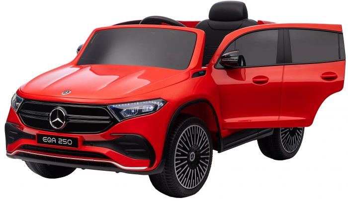 Masinuta electrica Premier 4x4 Mercedes EQA 250, 12V, roti cauciuc EVA, scaun piele ecologica, rosu [25]