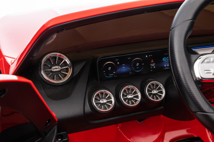 Masinuta electrica Premier 4x4 Mercedes EQA 250, 12V, roti cauciuc EVA, scaun piele ecologica, rosu [36]