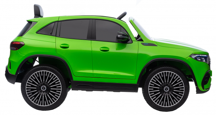 Masinuta electrica Premier 4x4 Mercedes EQA 250, 12V, roti cauciuc EVA, scaun piele ecologica, verde [11]