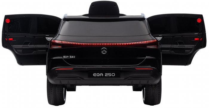 Masinuta electrica Premier 4x4 Mercedes EQA 250, 12V, roti cauciuc EVA, scaun piele ecologica, negru [19]