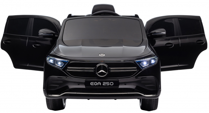 Masinuta electrica Premier 4x4 Mercedes EQA 250, 12V, roti cauciuc EVA, scaun piele ecologica, negru [13]