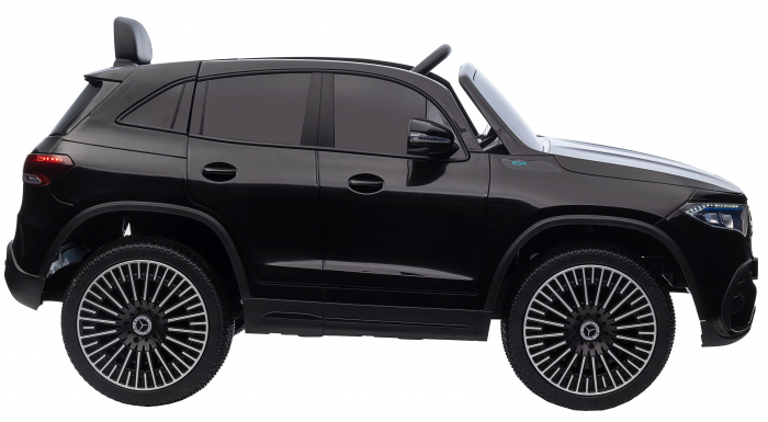Masinuta electrica Premier 4x4 Mercedes EQA 250, 12V, roti cauciuc EVA, scaun piele ecologica, negru [10]