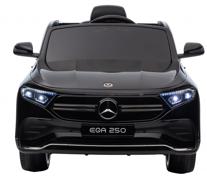 Masinuta electrica Premier 4x4 Mercedes EQA 250, 12V, roti cauciuc EVA, scaun piele ecologica, negru [2]
