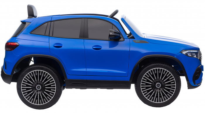 Masinuta electrica Premier 4x4 Mercedes EQA 250, 12V, roti cauciuc EVA, scaun piele ecologica, albastru [11]