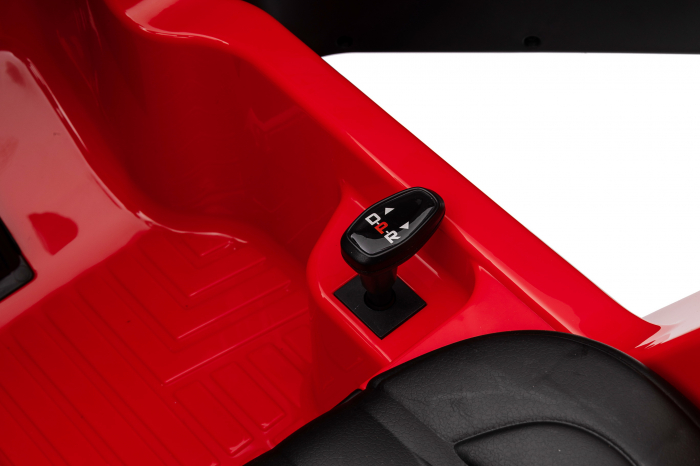 Masinuta electrica Premier 4x4 Mercedes G500, 12V, roti cauciuc EVA, scaun piele ecologica, rosu [58]