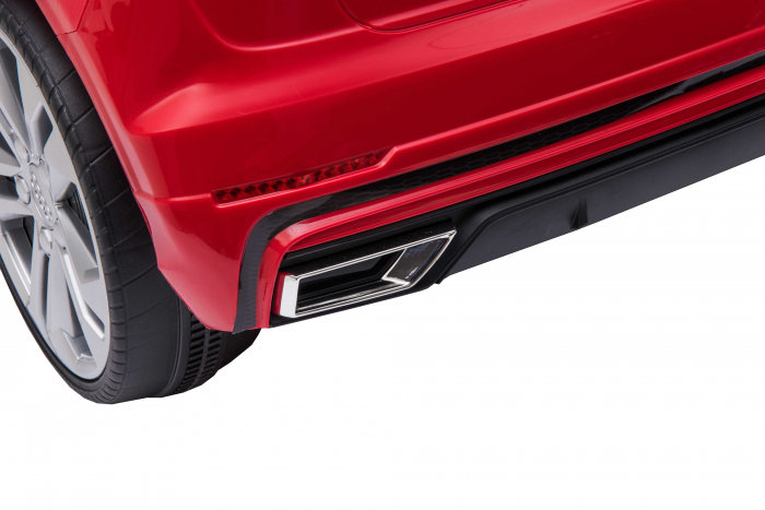 Masinuta electrica Premier Audi Q8, 12V, roti cauciuc EVA, scaun piele ecologica, rosu [30]