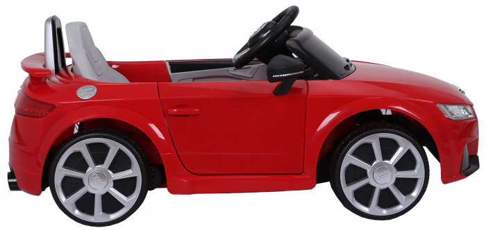 Masinuta electrica Premier Audi TT RS, 12V (2x6V), roti cauciuc EVA, scaun piele ecologica, rosu [4]