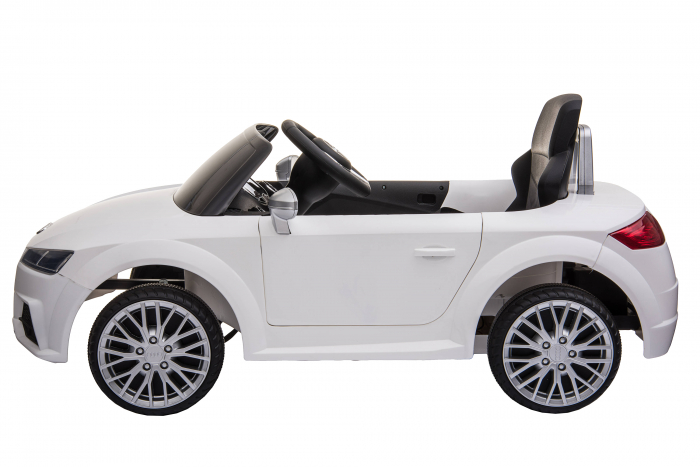 Masinuta electrica Premier Audi TTS Roadster, 12V, roti cauciuc EVA, scaun piele ecologica, alb [4]