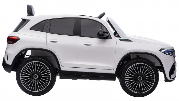 Masinuta electrica Premier 4x4 Mercedes EQA 250, 12V, roti cauciuc EVA, scaun piele ecologica, alb [12]