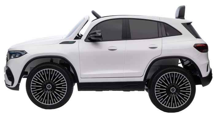 Masinuta electrica Premier 4x4 Mercedes EQA 250, 12V, roti cauciuc EVA, scaun piele ecologica, alb [5]