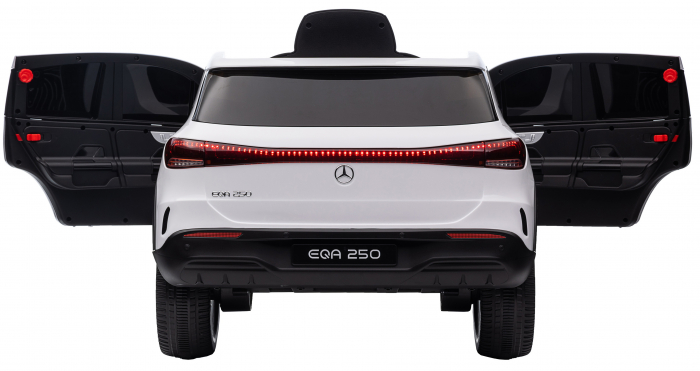 Masinuta electrica Premier 4x4 Mercedes EQA 250, 12V, roti cauciuc EVA, scaun piele ecologica, alb [20]