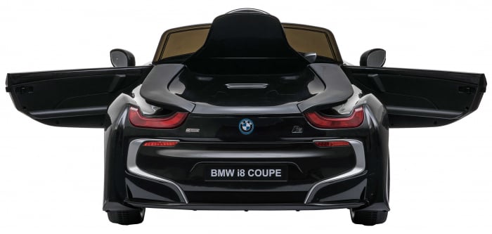 Masinuta electrica Premier BMW i8, 12V, roti cauciuc EVA, scaun piele ecologica, negru [10]
