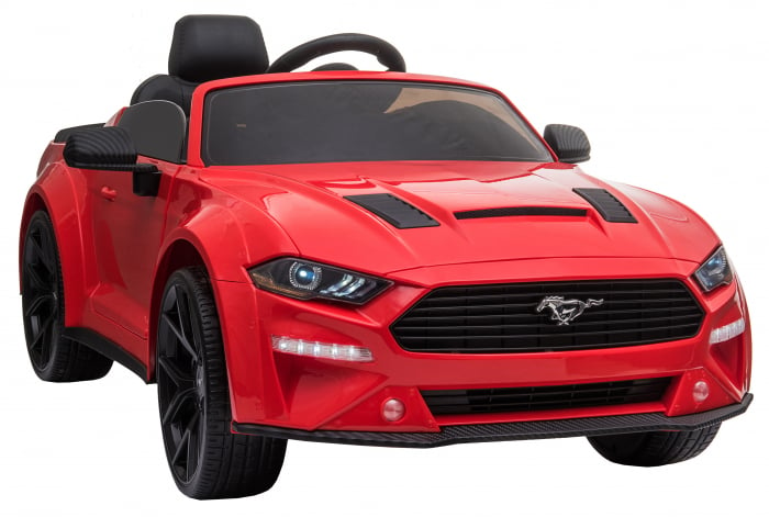 Masinuta electrica Premier Ford Mustang, 12V, roti cauciuc EVA, scaun piele ecologica, rosu [13]