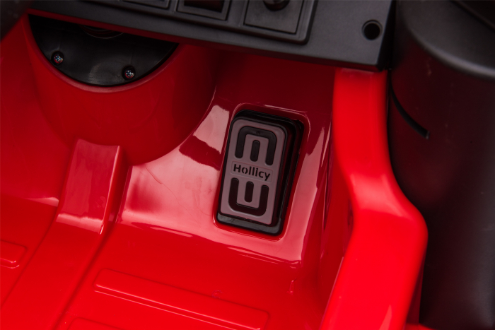 Masinuta electrica Premier Ford Mustang, 12V, roti cauciuc EVA, scaun piele ecologica, rosu [29]