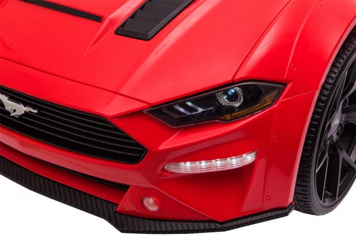 Masinuta electrica Premier Ford Mustang, 12V, roti cauciuc EVA, scaun piele ecologica, rosu [21]