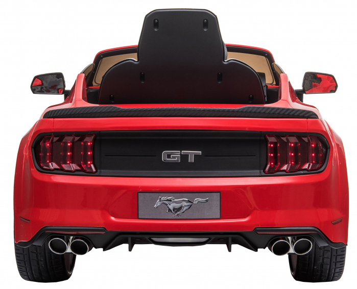 Masinuta electrica Premier Ford Mustang, 12V, roti cauciuc EVA, scaun piele ecologica, rosu [10]