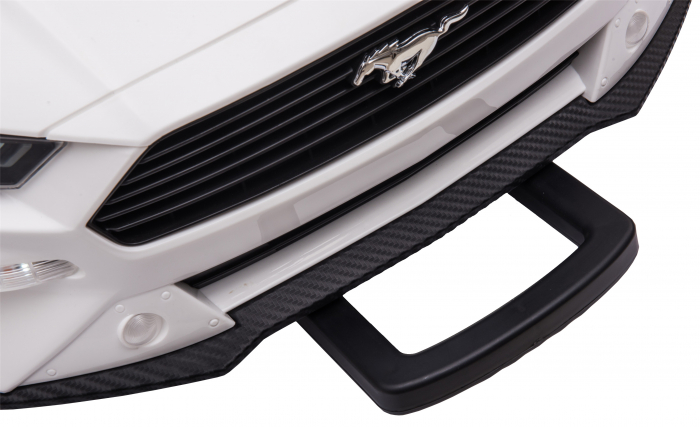 Masinuta electrica Premier Ford Mustang, 12V, roti cauciuc EVA, scaun piele ecologica, alb [32]