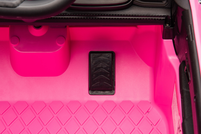 Masinuta electrica Premier Ford Mustang GT Convertible, 12V, roti cauciuc EVA, scaun piele ecologica, roz [25]