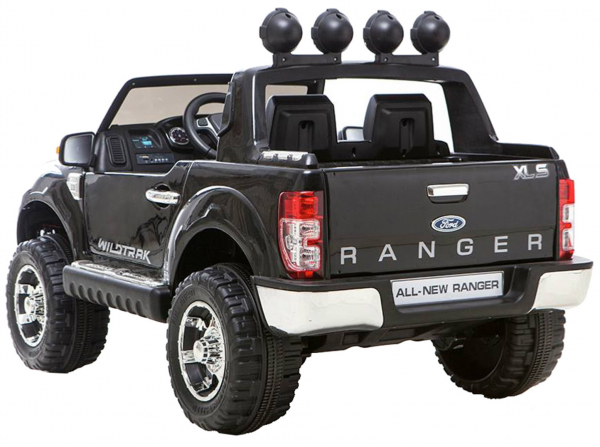 Masinuta electrica Premier Ford Ranger, 12V, roti cauciuc EVA, scaun piele ecologica, negru [2]