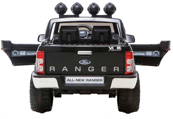 Masinuta electrica Premier Ford Ranger, 12V, roti cauciuc EVA, scaun piele ecologica, negru [3]