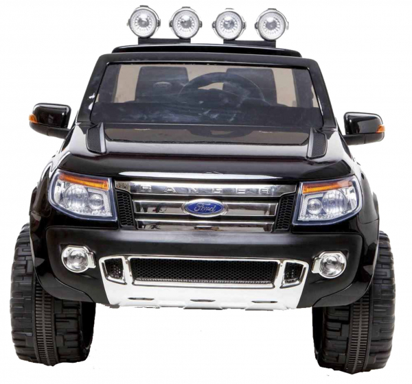 Masinuta electrica Premier Ford Ranger, 12V, roti cauciuc EVA, scaun piele ecologica, negru [6]