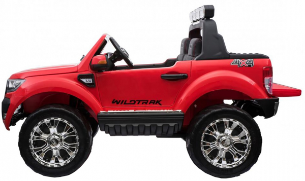 Masinuta electrica Premier Ford Ranger 4x4, 12V, roti cauciuc EVA, scaun piele ecologica, rosu [4]